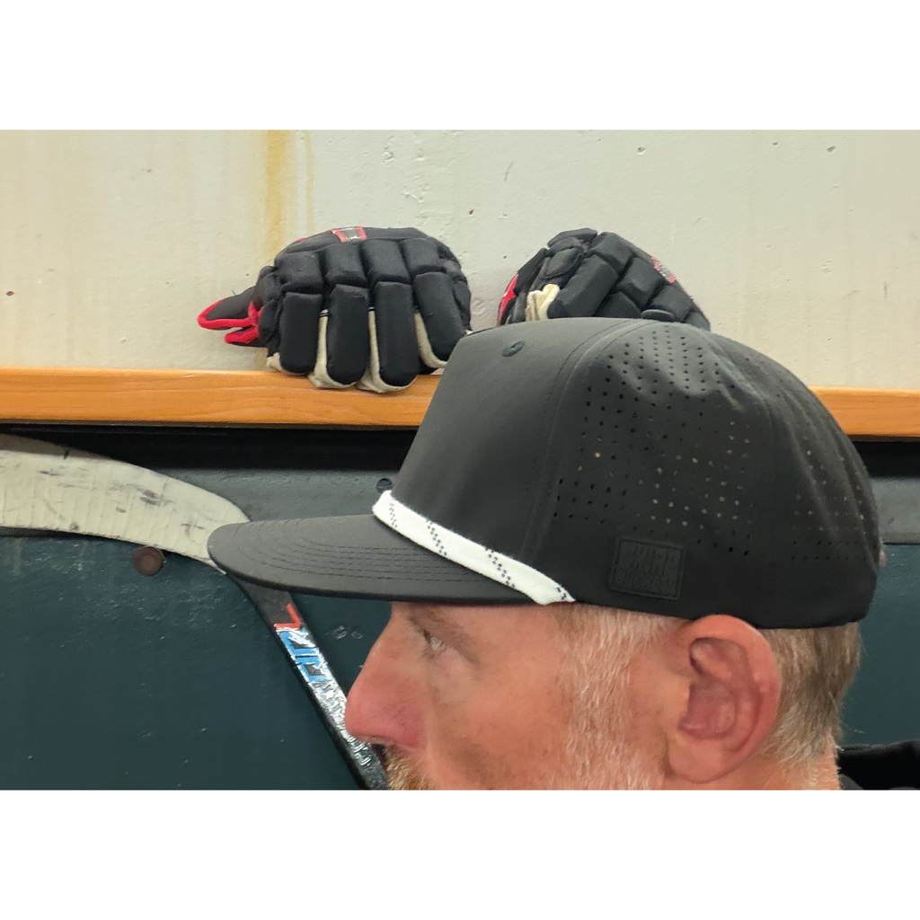 Custom Name & Number Chirp Bucket Hat — Hockey Lace Performance Hat