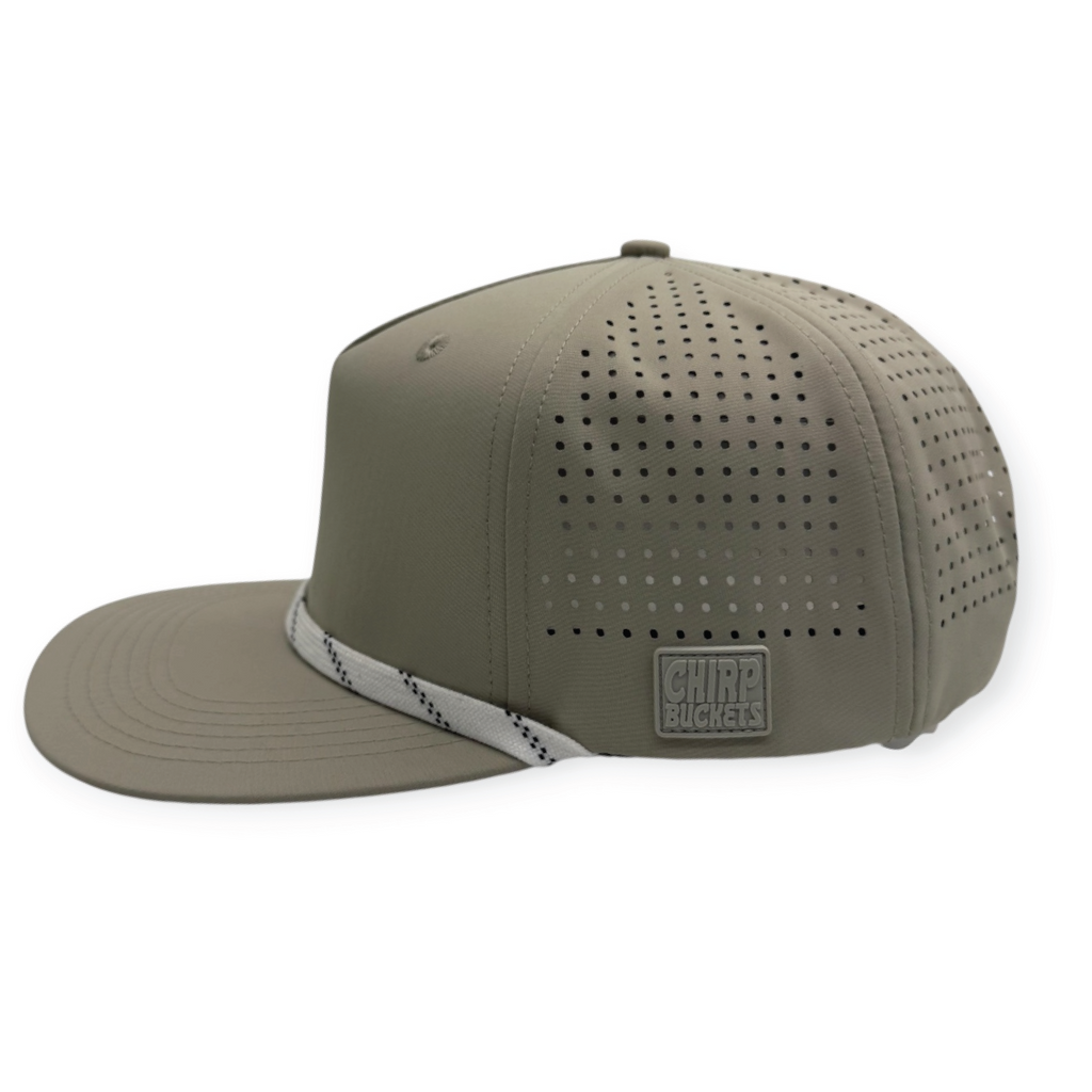 5 Panel Performance Chirp Bucket Hat - Hockey Lace Hat