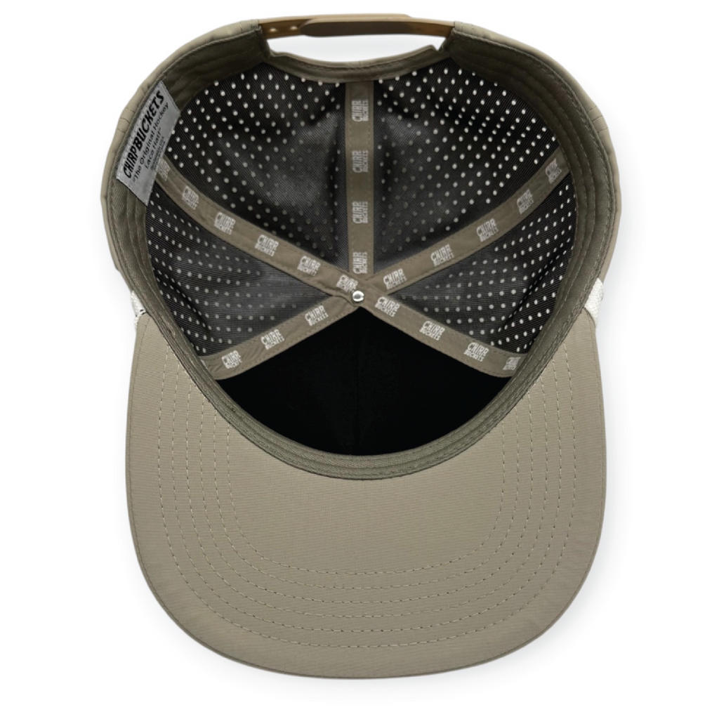 5 Panel Performance Chirp Bucket Hat - Hockey Lace Hat
