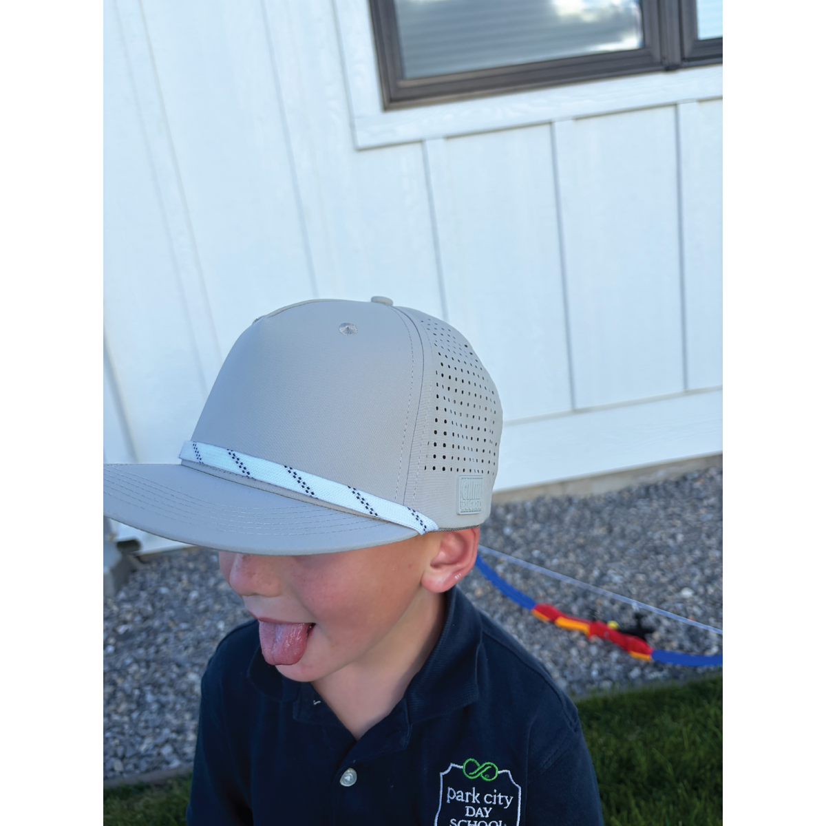 Custom Name & Number Chirp Bucket Hat — Hockey Lace Performance Hat