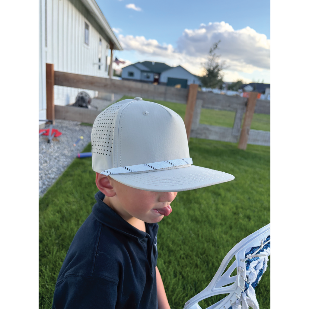 Custom Name & Number Chirp Bucket Hat — Hockey Lace Performance Hat